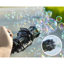  Óriás buborékfújó gépfegyver gyerekeknek - a nyár slágere - Fekete buborékfújó