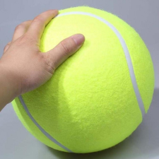  Óriás teniszlabda kutyajáték, 24 cm átmérőjű interaktív kutyafoglalatosság játék kutyáknak