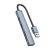 Orico 3x USB 3.0 Hub + kártyaolvasó szürke (AH-A12F-GY) (AH-A12F-GY)