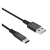 Orico adatkábel és töltő (USB - Type-C, gyorstöltés támogatás, 100cm, törésgátló, cipőfűző minta) FEKETE (HTK-10_B)