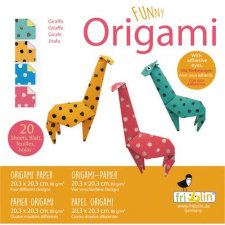 Origami Fridolin Funny Zsiráf 20x20 cm 20 lap/csomag kreatív és készségfejlesztő