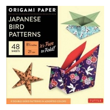  Origami Paper - Japanese Bird Patterns - 8 1/4" - 48 Sheets – Tuttle Publishing naptár, kalendárium