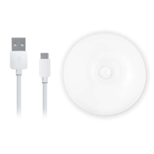 Original Deals Smart LED lámpa, fényérzékelővel, vezeték nélküli, prémium, fehér bútor