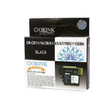 ORINK Brother CB11/LC980/LC1100XL tintapatron black ORINK nyomtatópatron & toner