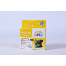ORINK Brother LC123 tintapatron yellow, ORINK nyomtatópatron & toner