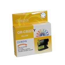 ORINK Brother LC223XL tintapatron yellow ORINK nyomtatópatron & toner