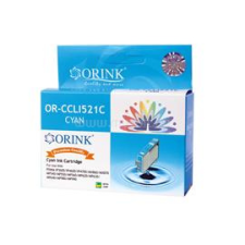 ORINK Canon CLI521 tintapatron cyan ORINK (CAOCLI521CY) nyomtatópatron & toner