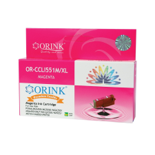 ORINK Canon CLI551XL tintapatron magenta ORINK nyomtatópatron & toner