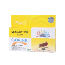 ORINK Canon CLI551XL tintapatron yellow ORINK nyomtatópatron & toner