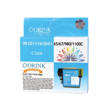 ORINK CB11/LC980/LC1100XL utángyártott Brother tintapatron cián (BROCB11CY) nyomtatópatron & toner