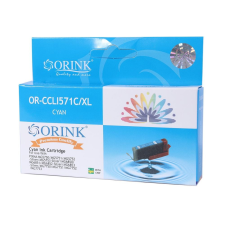 ORINK CLI571XL utángyártott Canon tintapatron ciánkék (CAOCLI571XLCY) nyomtatópatron & toner