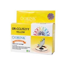 ORINK CLI-521 Y új utángyártott Canon sárga tintapatron nyomtatópatron & toner