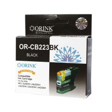ORINK LC223XL utángyártott Brother tintapatron fekete (BROLC223XLBK) nyomtatópatron & toner