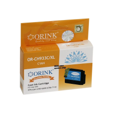 ORINK utángyártott HP 933XL/CN054AE tintapatron ciánkék (HPO933XLC) (HPO933XLC) nyomtatópatron & toner