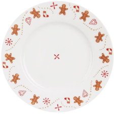 Orion Dezertní talíř PERNÍČEK pr. 20 cm, porcelán tányér és evőeszköz