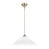 Orion Grado sárgaréz-opál függesztett lámpa (ORI-HL 6-1525/1_BR) E27 1 izzós IP20
