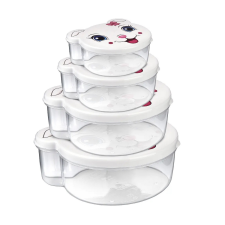 Orion Macska 4 db-os snack tál készlet papírárú, csomagoló és tárolóeszköz