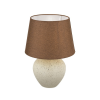Orion Masai krém-barna asztali lámpa (ORI-LA 4-1228) E27 1 izzós IP20