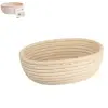 Orion ovális rattan tál 24x18,5x9 cm