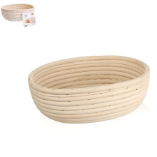 Orion ovális rattan tál 24x18,5x9 cm konyhai eszköz