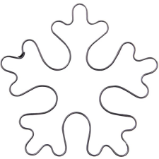 Orion Rozsdamentes acél sütikiszúró, hópehely sütés és főzés