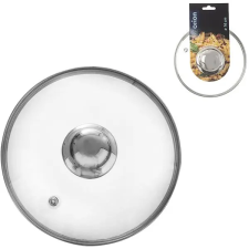 Orion üveg fedő rozsdamentes acél fogantyúval, 16 cm átmérő edény