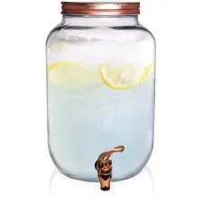 Orion üveg italadagoló csappal, 8,8 l konyhai eszköz