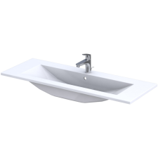Oristo Montebianco mosdótál 120x45 cm négyszögletes fehér UME-SI-120-92-C fürdőkellék