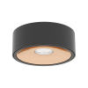 Orlicki Design Neo Nero Slim LED / Ufo Gold fekete LED mennyezeti lámpa (OR-OR83996) LED 1 izzós IP20