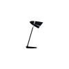 ORLICKI Elmo Tavolo Nero 1xE27 max 8W LED 230V - OR-OR81800