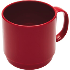 Ormanin Műanyag pohár Ornamin 250 ml, piros üdítős pohár
