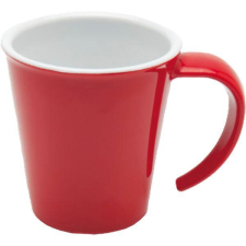 Ormanin Ornamin műanyag kávés bögre 350 ml, piros üdítős pohár