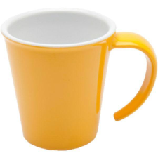 Ormanin Ornamin műanyag kávés bögre 350 ml, sárga üdítős pohár
