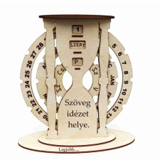  Öröknaptár homokóra_ajándék megszemélyesítve dekorációs kellék