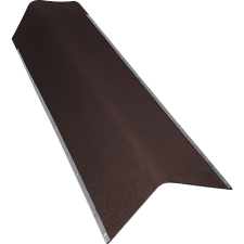 Oromszeglet-burkoló elem barna 85 cm x 25 cm építőanyag