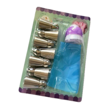  Orosz típusú díszítőcső szett-9db sütés és főzés