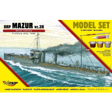  ORP Mazur hajó modell készlet makett