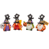  Orrszakáll halloween poly 5,5cm 4db-os csomag