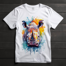  Orrszarvú póló (Férfi)(Színes) férfi póló