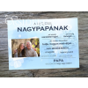 OrsiDekor A LEGJOBB NAGYPAPÁNAK Ajándék tábla