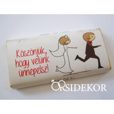 OrsiDekor Köszönetajándék csoki dekorációs kellék