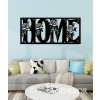 OrsiDekor Virágos Home falikép fából