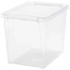 ORTHEX Classic tárolódoboz, fehér csatok, 25 l (7332462074897) bútor