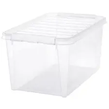 ORTHEX CLASSIC tárolódoboz, fehér csatos, 46 l, 31 × 59 × 39 cm bútor