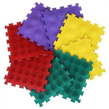 Ortho Puzzle: Ortopédiai masszázs szőnyeg szett - Sündisznók lakástextília
