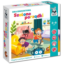  Őrült rendrakás logikai társasjáték, 3-6 éves, 1-4 játékos kreatív és készségfejlesztő