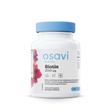 Osavi Biotin, 25 mcg, 60 Növényi kapszula vitamin és táplálékkiegészítő