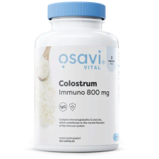 Osavi Colostrum Bovinum Immuno, szarvasmarha kolosztrum, 800 mg, 120 kapszula Étrend-kiegészítő vitamin és táplálékkiegészítő