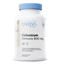 Osavi Colostrum Bovinum Immuno, szarvasmarha kolosztrum, 800 mg, 60 kapszula Étrend-kiegészítő vitamin és táplálékkiegészítő