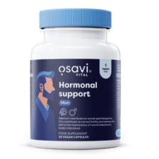 Osavi Hormonális támogatás Férfi, hormonális támogatás férfiaknak, 30 db növényi kapszula vitamin és táplálékkiegészítő